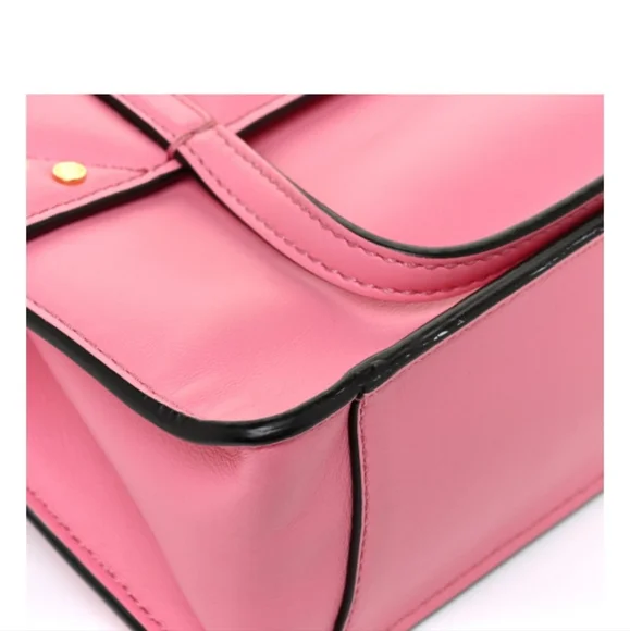 💮 FENDI Vitello Grace Small Flip Tote Pink